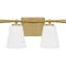 Quoizel Brindley Bath 2 Lights Aged Brass BID8616AB - alternate 3